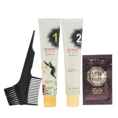 Фарба для волосся з лікарськими травами, шатен, Daeng Gi Meo Ri, Doori Cosmetics, 1 набір