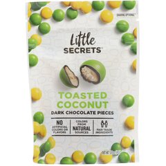 Шматочки темного шоколаду, обсмажений кокос, Little Secrets, 5 унц (142 г)