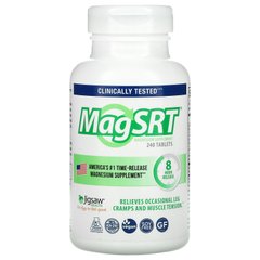 Jigsaw Health, MagSRT, магній із уповільненим вивільненням, 240 таблеток