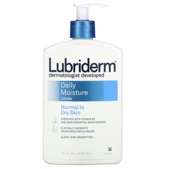 Щоденний зволожуючий лосьйон для нормальної та сухої шкіри Lubriderm (Daily Moisture Lotion Normal to Dry Skin) 473 мл