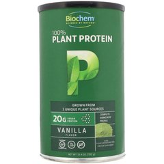 100% растительный белок, ванильный ароматизатор, Biochem, 352 г купить в Киеве и Украине
