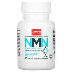 Jarrow Formulas, NMN, нікотинамід мононуклеотид, 60 таблеток