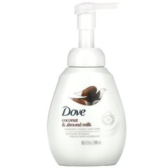 Dove, Питательная пенка для мытья рук, кокосовое и миндальное молоко, 10,1 жидких унций (300 мл) купить в Киеве и Украине