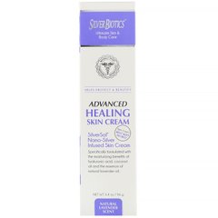 Розширений цілющий крем для шкіри, натуральний аромат лаванди, Advanced Healing Skin Cream, Natural Lavender Scent, American Biotech Labs, 96 г