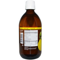 NutraSea, омега-3, зі смаком лимона, Ascenta, 16,9 рідкої унції (500 мл)