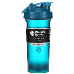 Пляшка, класична з петелькою, океанський синій, Blender Bottle, 828 мл