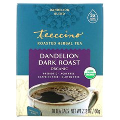 Травяной чай из цикория Teeccino (Chicory Tea) 10 пакетов 60 г купить в Киеве и Украине