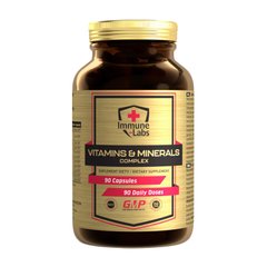 Vitamins & Minerals Complex Immune Labs 90 caps купить в Киеве и Украине