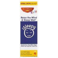 NDF ";Сон" розслабтеся і спіть міцно, для дітей, кленовий смак, Bioray Inc, 60 мл