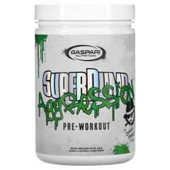 Gaspari Nutrition, SuperPump Aggression Pre-Workout, італійський лід Jersey Mobster, 450 г