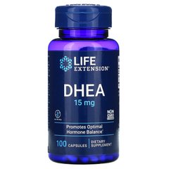 ДГЭА Life Extension (DHEA) 15 мг 100 капсул купить в Киеве и Украине