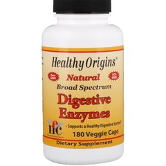 Травні ферменти Healthy Origins (Digestive Enzymes) 180 капсул