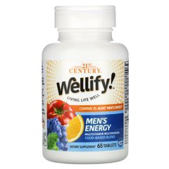 Wellify! Мужская энергия, 21st Century, 65 таблеток купить в Киеве и Украине
