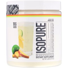 Колаген Nature's Best, IsoPure (Collagen) зі смаком манго і лайм 195 г
