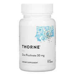 Цинк пиколинат Thorne Research (Zinc Picolinate) 30 мг 60 капсул купить в Киеве и Украине