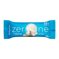 Протеиновые батончики со вкусом кокосового мороженого Sporter (ZerOne) 25 шт по 50 г купить в Киеве и Украине