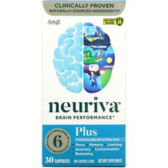 Schiff, Neuriva Brain Performance Plus, 30 капсул