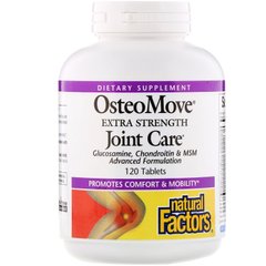 OsteoMove, додаткова турбота про фортеці суглобів, Natural Factors, 120 таблеток