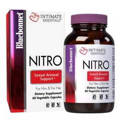 Підтримка сексуального збудження для жінок та чоловіків Bluebonnet Nutrition (Intimate Essenitals Nitro) 60 вегетаріанських капсул