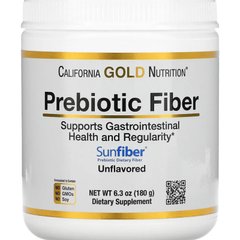 Пребіотичне волокно California Gold Nutrition (Prebiotic Fiber) 180 г