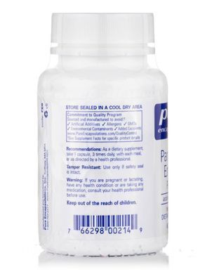 Формула ферменту підшлункової залози Pure Encapsulations (Pancreatic Enzyme Formula) 60 капсул