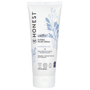 Успокаивающий крем от экземы, Soothing Therapy Eczema Cream, The Honest Company, 7,0 жидких унций (207 мл) купить в Киеве и Украине