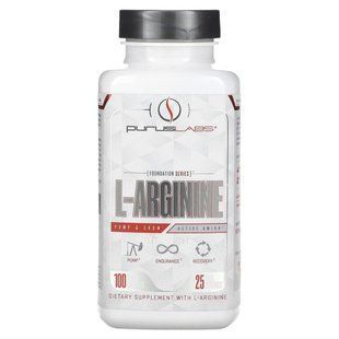 Purus Labs, Foundation Series, L-Arginine, 100 Veggie Capsules купить в Киеве и Украине