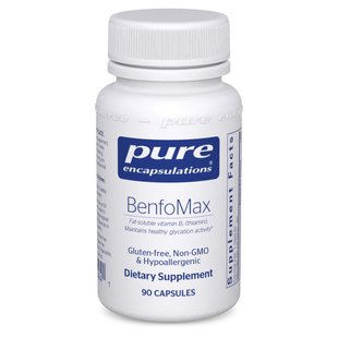 Бенфотиамин Pure Encapsulations (BenfoMax) 90 капсул купить в Киеве и Украине