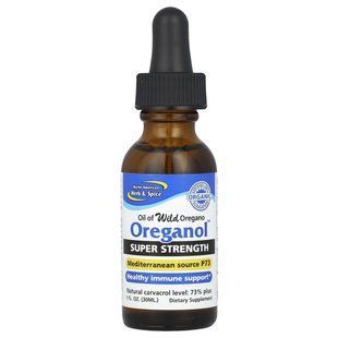Масло орегано супер сила North American Herb & Spice Co. (Oreganol Super Strength) 30 мл купить в Киеве и Украине