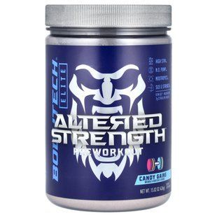 BodyTech, Elite, Altered Strength Pre-Workout, Candy Gains, 15.02 oz (426 g)