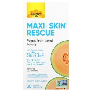 Препарат для кожи, Maxi-Skin, Country Life, 30 капсул купить в Киеве и Украине