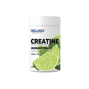 Creatine Monohydrate Willmax 500 g lime купить в Киеве и Украине