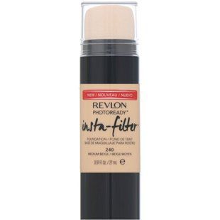 Foundation Insta-Filter, PhotoReady, moderate beige shade 240, Revlon, 27 ml