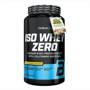 Протеїн Iso Whey Zero BioTech 908 г Лимонний чізкейк