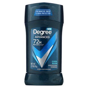 Degree, Advanced MotionSens, 72-годинний дезодорант-антиперспірант, прохолодний аромат, 76 г (2,7 унції)