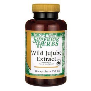 Экстракт дикого ююбу Swanson (Wild Jujube Extract) 250 мг 120 капсул купить в Киеве и Украине