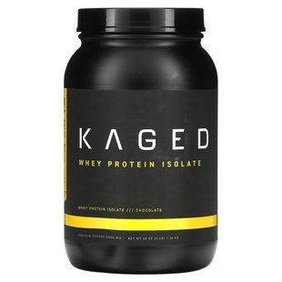 Мегачистий сироватковий ізолят білка, шоколад, Kaged Muscle, 1,36 кг