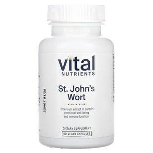 Vital Nutrients, St. John's Wort, 90 Vegan Capsules