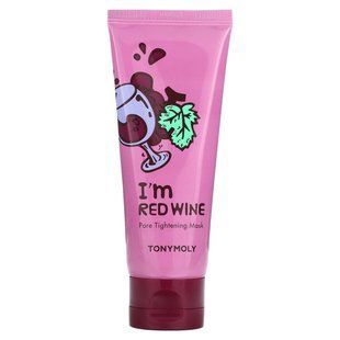 TonyMoly, I'm Red Wine, Pore Tightening Beauty Mask, 3.38 fl oz (100 ml) купить в Киеве и Украине