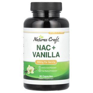 Nature's Craft, NAC + Vanilla, 90 Capsules купить в Киеве и Украине