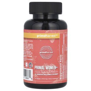Primal Harvest, Primal Women+, 60 Capsules купить в Киеве и Украине