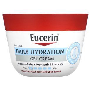 Eucerin, Daily Hydration Gel Cream, Fragrance Free, 12 oz (340 g) купить в Киеве и Украине