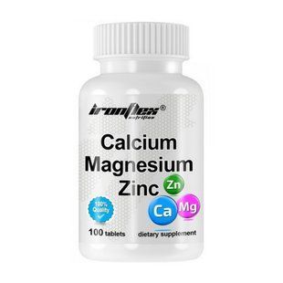 IronFlex, Calcium-Magnesium-Zinc, 100 tab