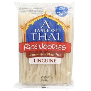 Rice noodles, linguine, 454 g (16 oz)