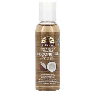 Okay Pure Naturals, Blended Coconut Oil, 2 fl oz (59 ml) купить в Киеве и Украине