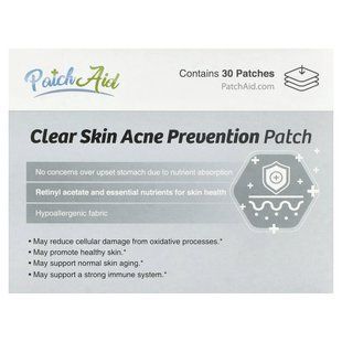 PatchAid, Clear Skin, патч для предотвращения акне, 30 шт. купить в Киеве и Украине