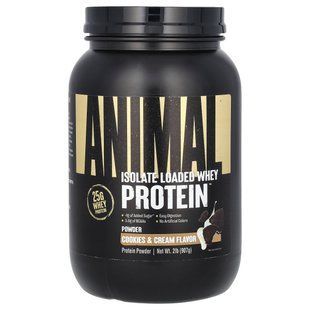 Сывороточный протеин вкус печенья и сливок Universal Nutrition (Whey) 907 г купить в Киеве и Украине