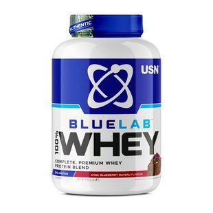 USN, Blue Lab 100% Whey Premium Protein, 2 kg, chocolate blueberry gateau купить в Киеве и Украине
