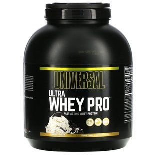 Ultra Whey Pro, белковый порошок, печенье и сливки, Universal Nutrition, 5 фунтов (2,27 кг) купить в Киеве и Украине