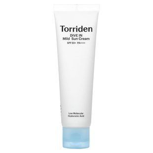 Torriden, Dive In Mild Sun Cream, SPF 50+ PA++++, 2.02 fl oz (60 ml) купить в Киеве и Украине